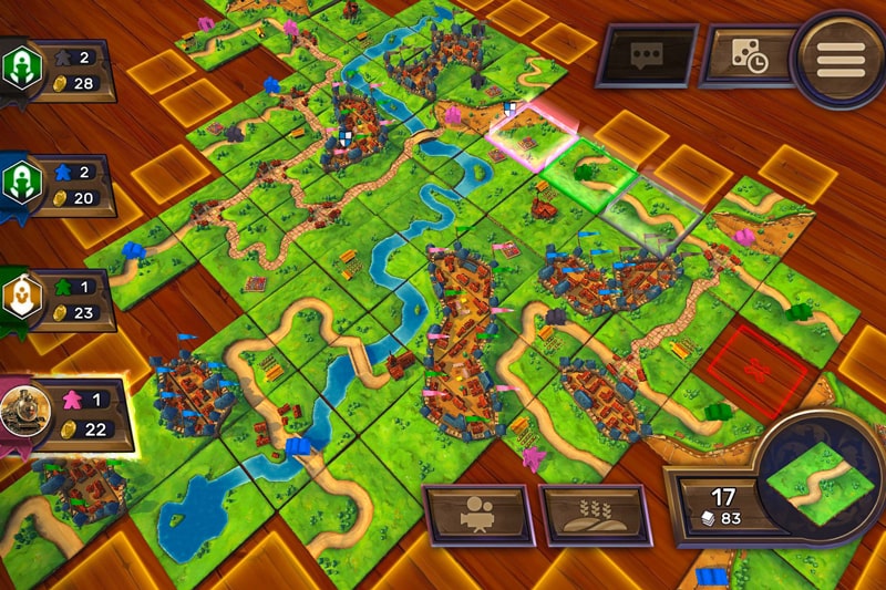 نسخه دیجیتالی بازی Carcassonne