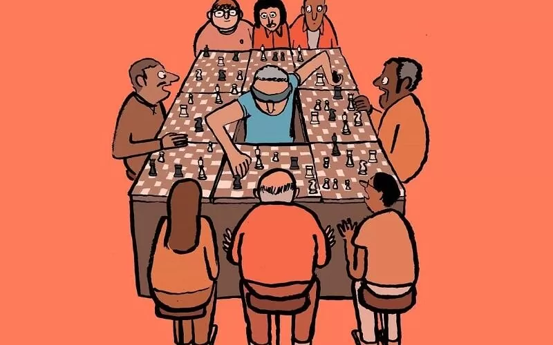 شطرنج چشم بسته