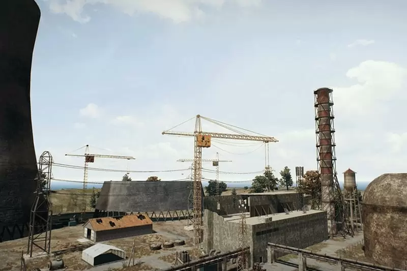 نقشه اصلی Erangel بازی PUBG
