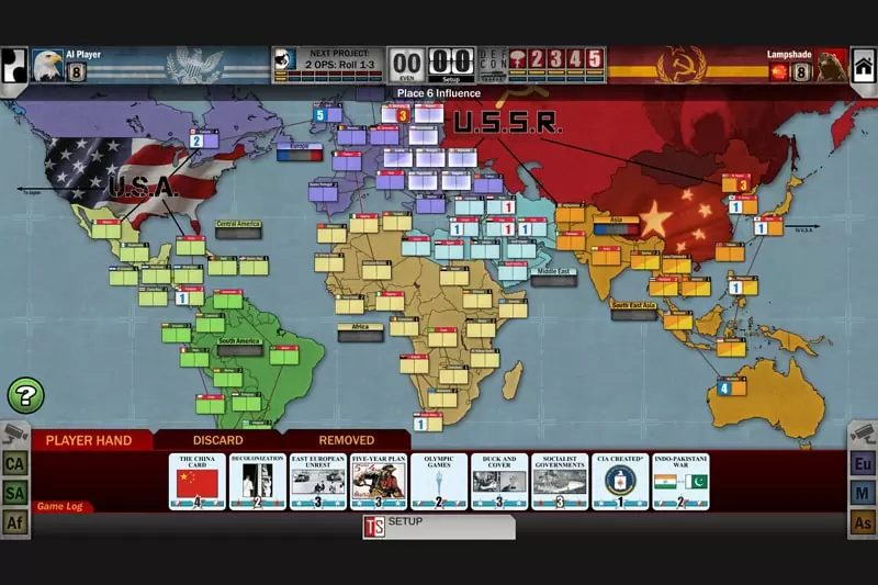 عکس بردگیم Twilight Struggle برای اندروید