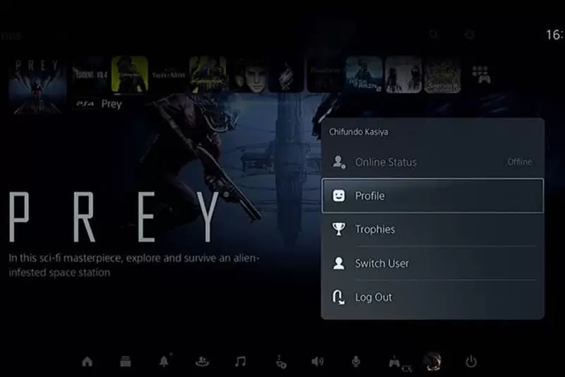 اضافه کردن اکانت PS5