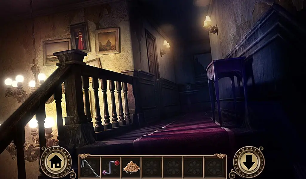 فضایی تاریک و ترسناک مربوط به بازی Darkmoor Manor Free
