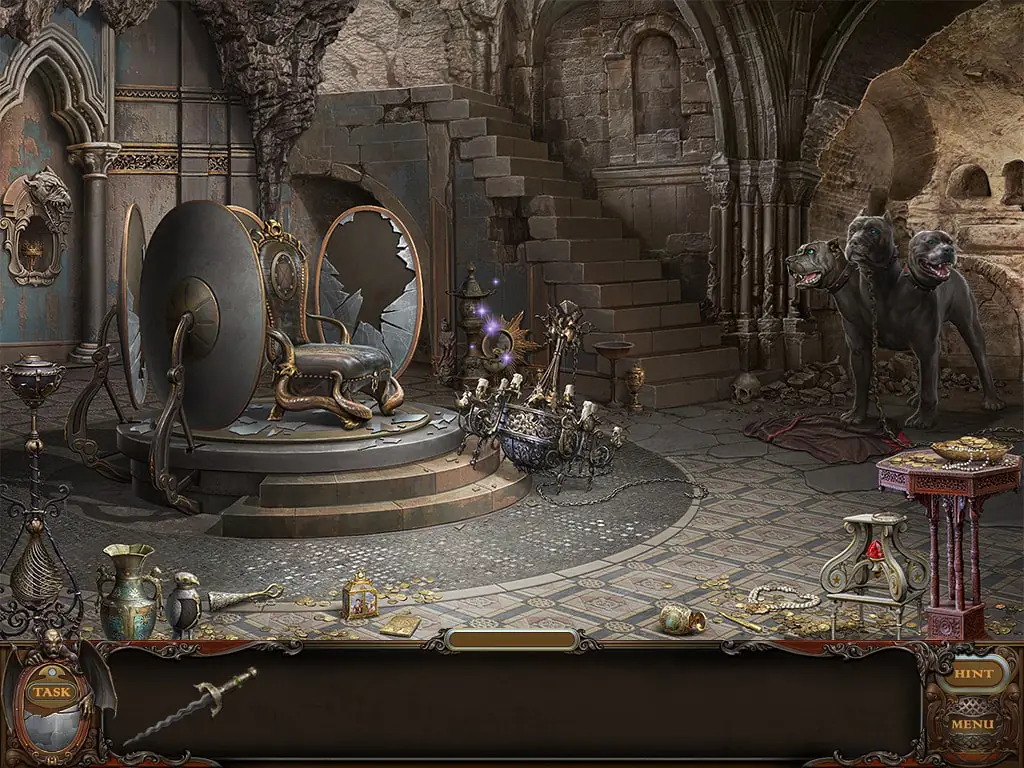 تصویری از خانه در بازی Haunted Manor 2