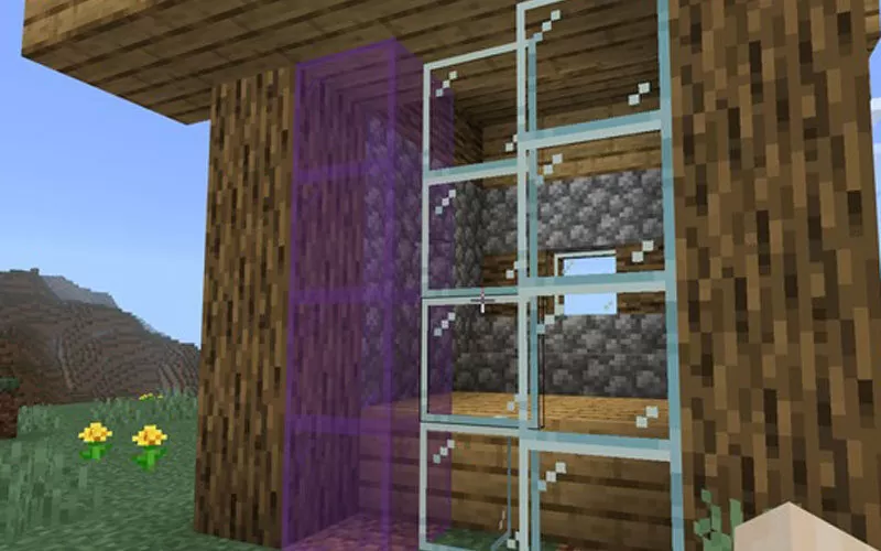 آموزش ساخت شیشه در ماین کرافت