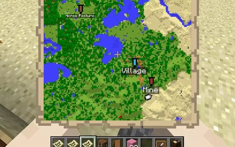 نحوه ساختن نقشه در minecraft