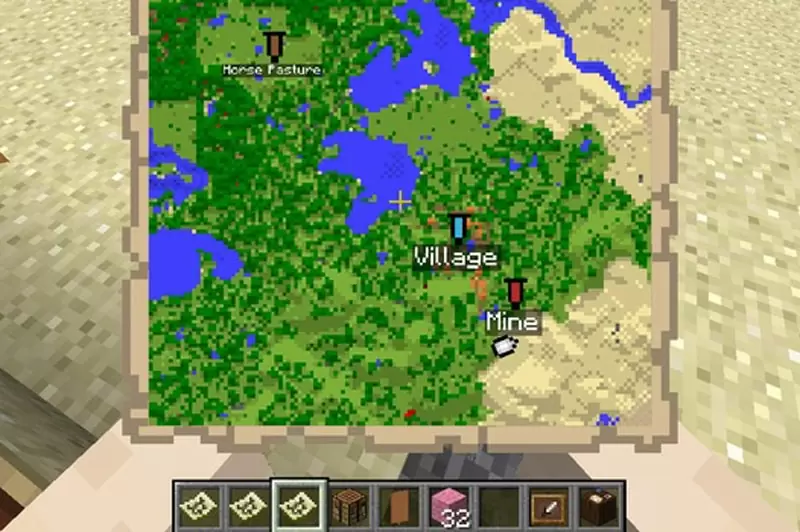 نحوه ساختن نقشه در minecraft