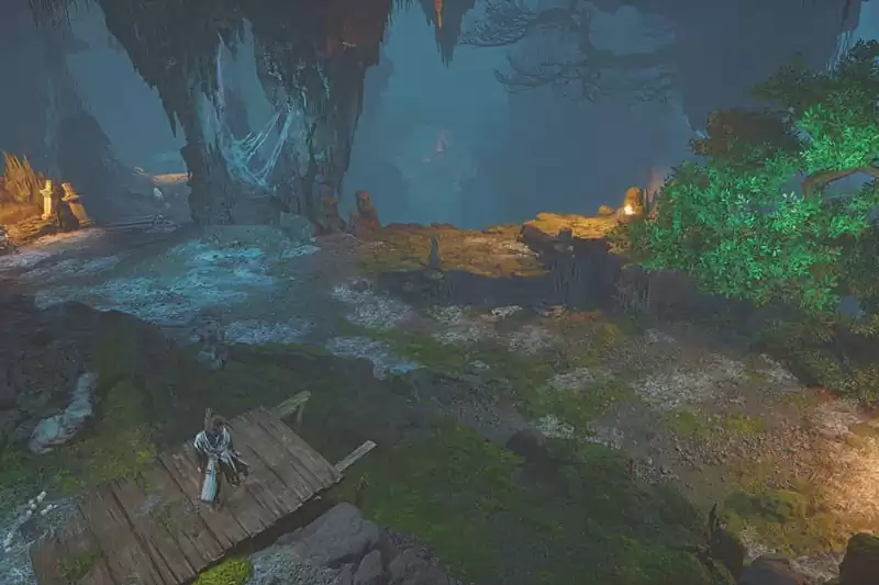 حفره The Webbed Hollow در بازی ووکانگ