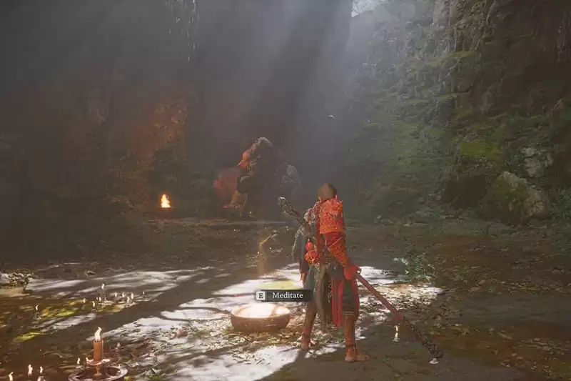مکان مدیتیشن بازی Black Myth Wukong