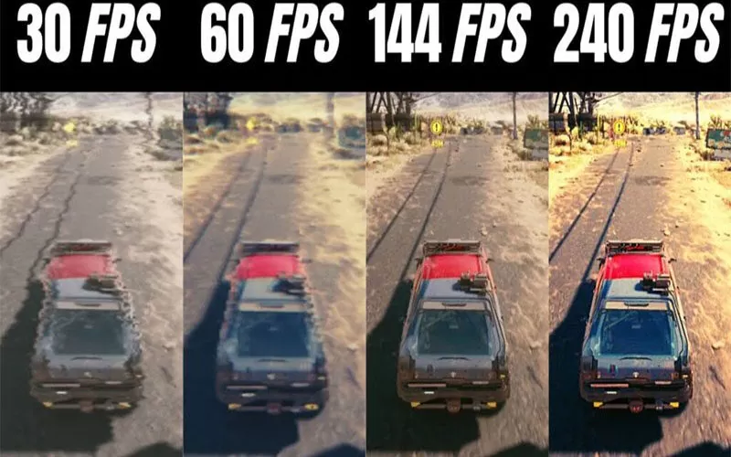 تصویری برای بیان اینکه fps چیست