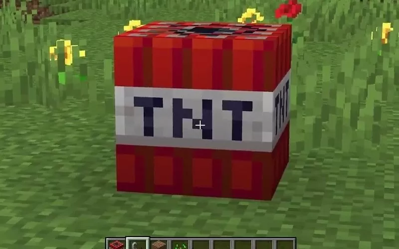 ساخت TNT در ماینکرافت