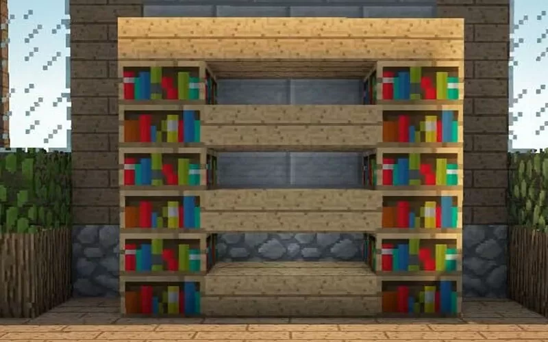 ساخت کتابخانه در ماین کرافت