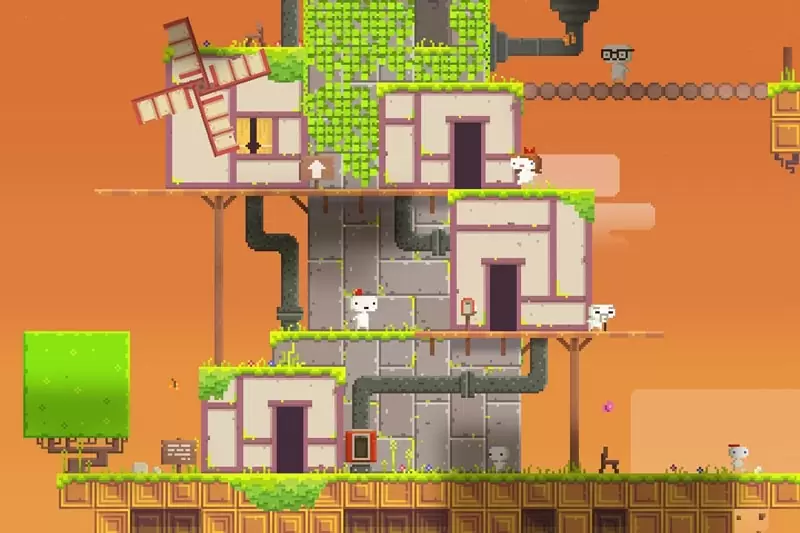 عکسی از بازی Fez یکی از سخت ترین بازی های فکری جهان