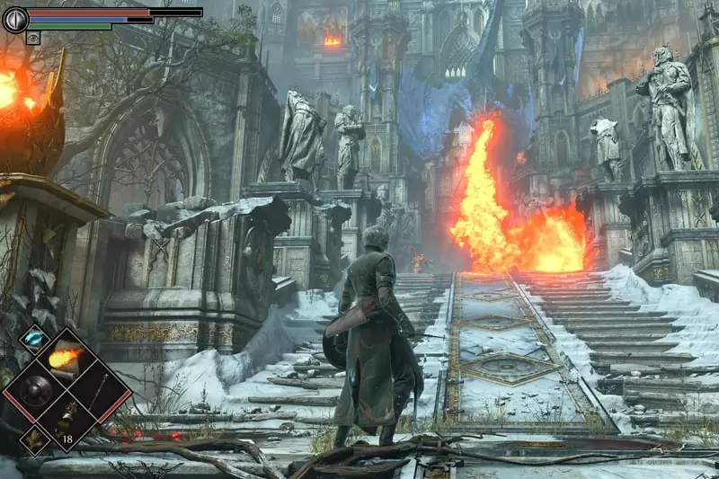عکسی از شخصیت بازی Demon’s Souls