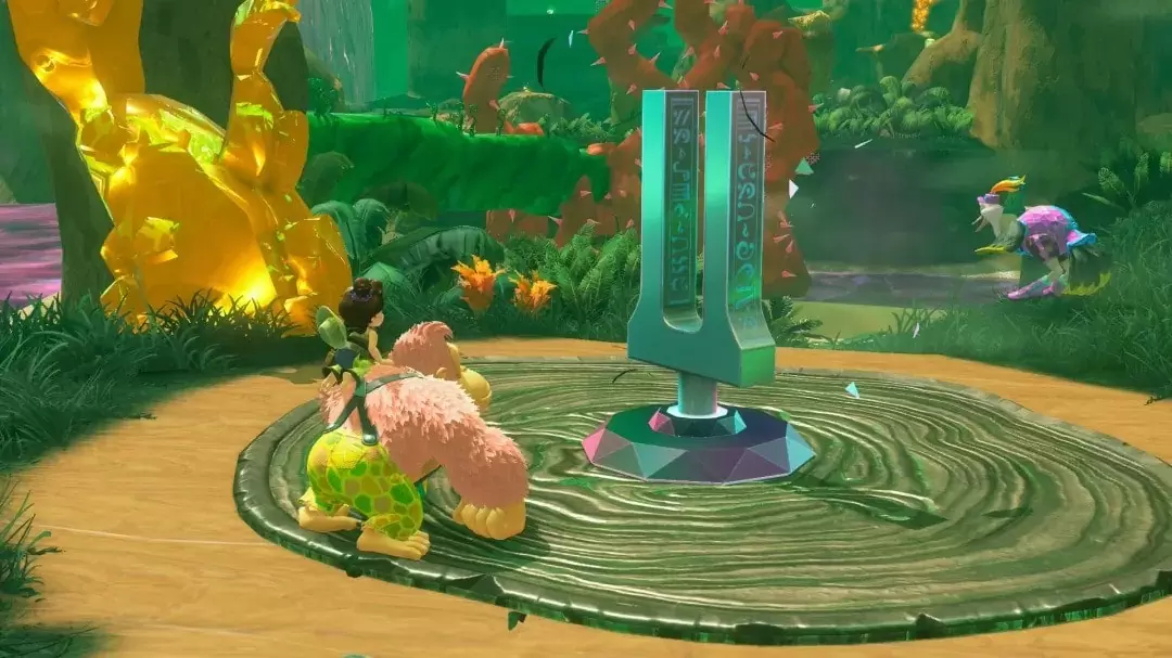 جابه جایی درون لایه ای Donkey Kong Bananza