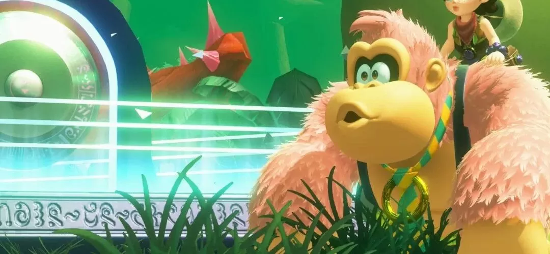 جابه جایی بین لایه های Donkey Kong Bananza