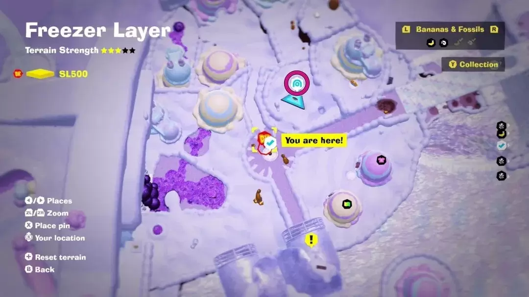 حرکت بین لایه های Donkey Kong Bananza