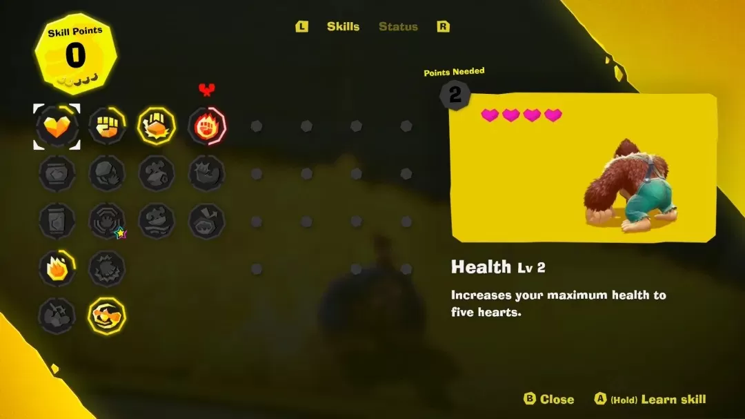 لیست مهارت های بازی دانکی کونگ باننزا