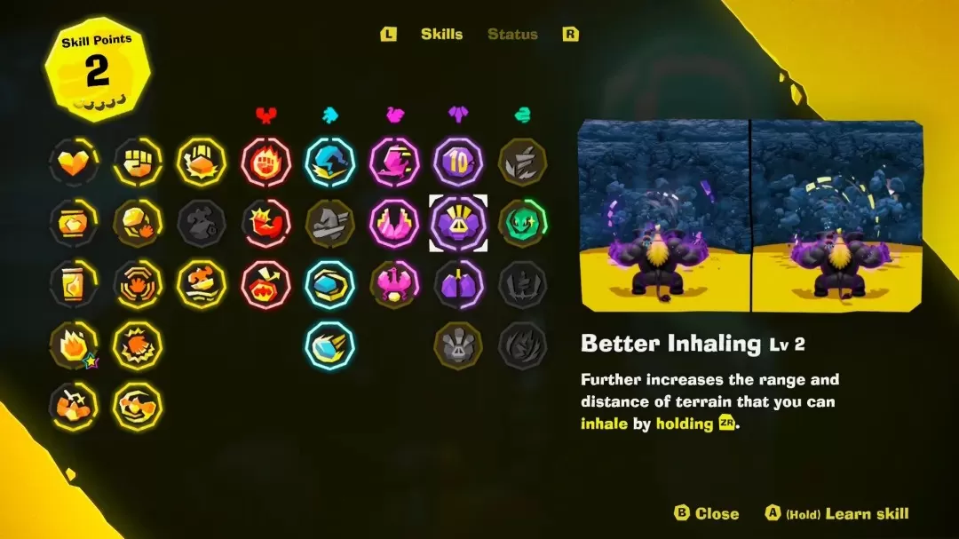 لیست مهارت های مهارت های Ancient Bananza