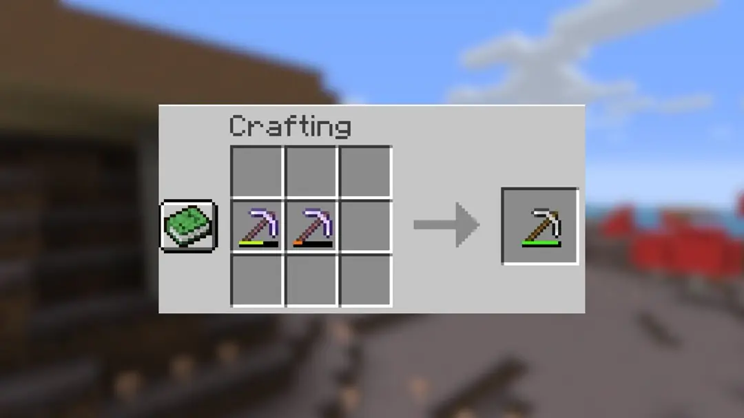 تعمیرکردن ابزار در ماین کرافت