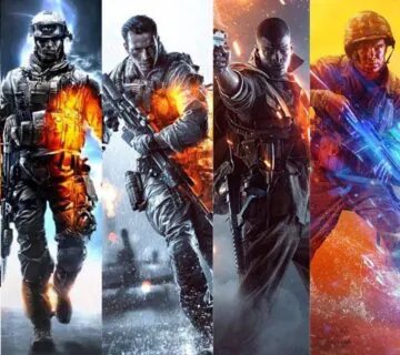 ترتیب بازی های بتلفیلد