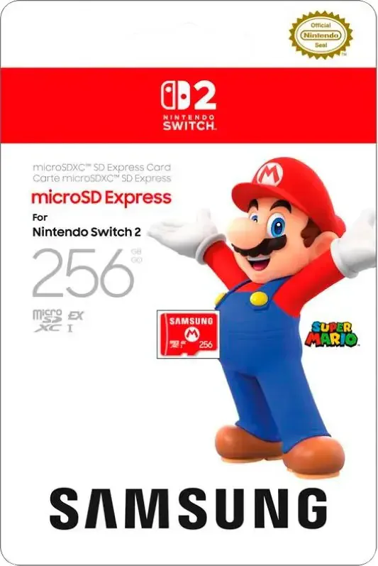 بهترین کارت های MicroSD Express برای Nintendo Switch 2