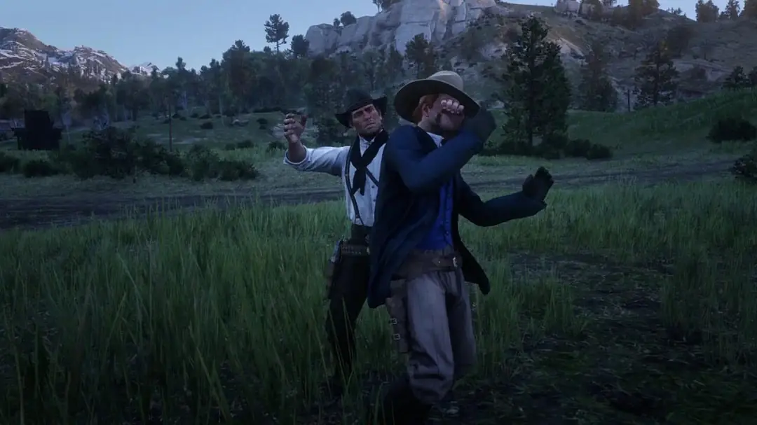 تصویری از مبارزه با دست خالی در ماد Enhanced Brawling