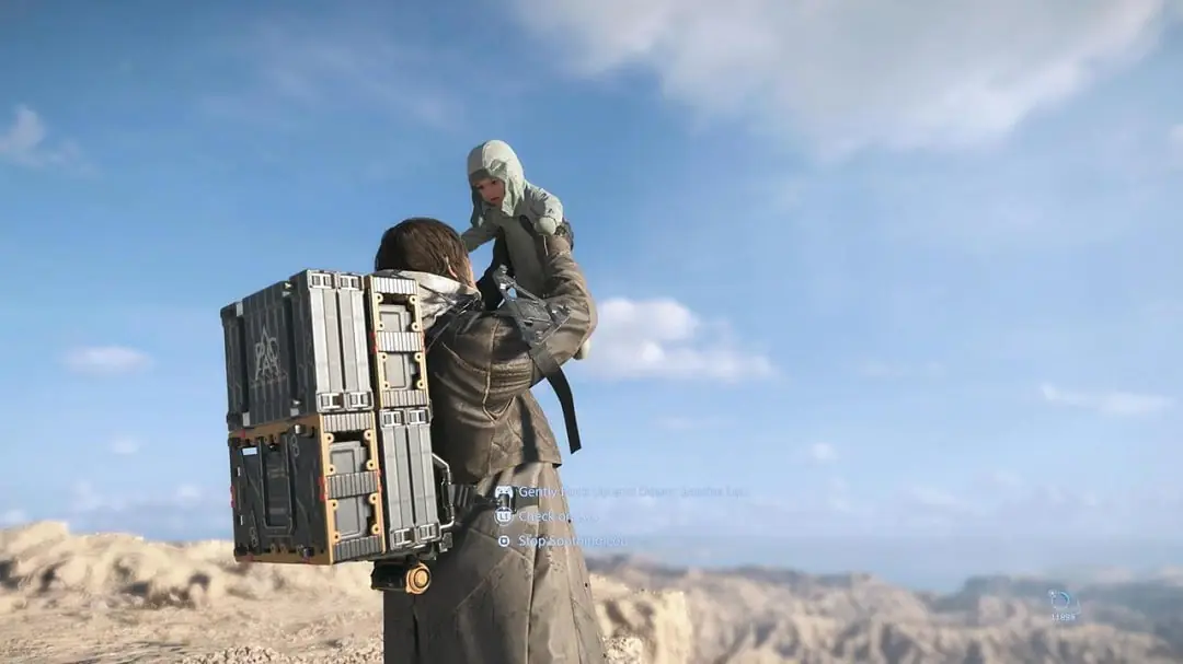 آرام نگه داشتن لو در بازی death stranding 2