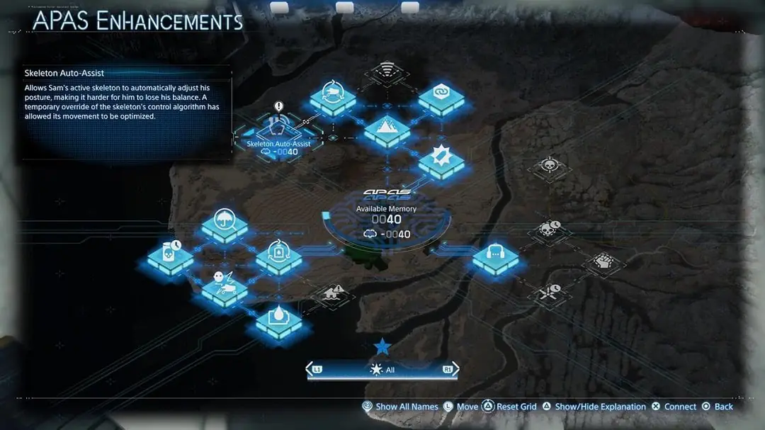 شخصی سازی درخت مهارت دث استرندینگ 2