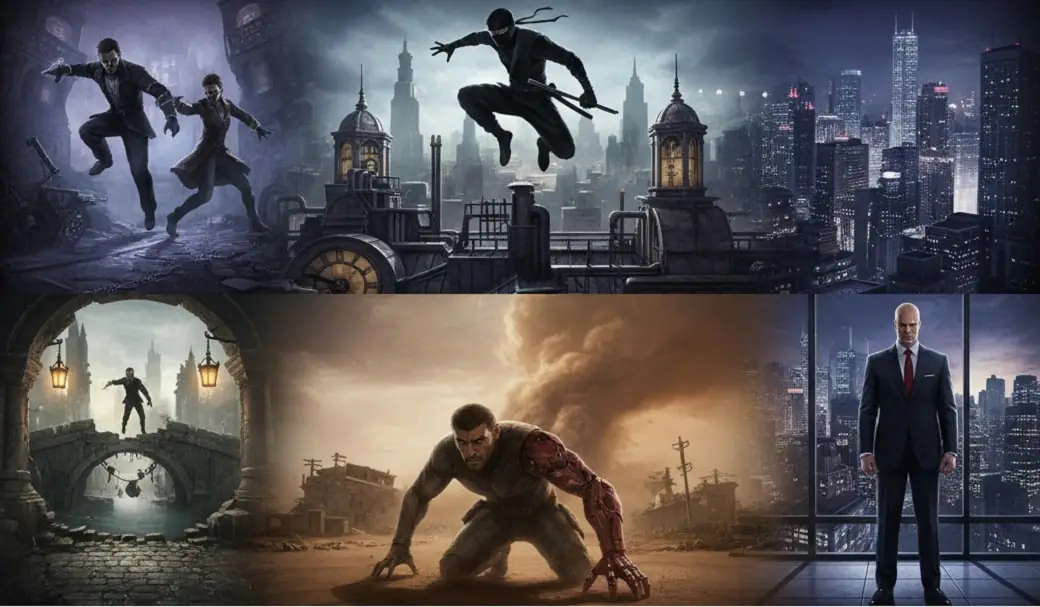 بهترین بازی های مخفی کاری